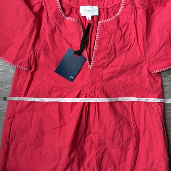 NEW TUCKERNUCK POMANDER PLACE Poppy Stitch Finley Flutter Sleeve Dress Large - Picture 12 of 13